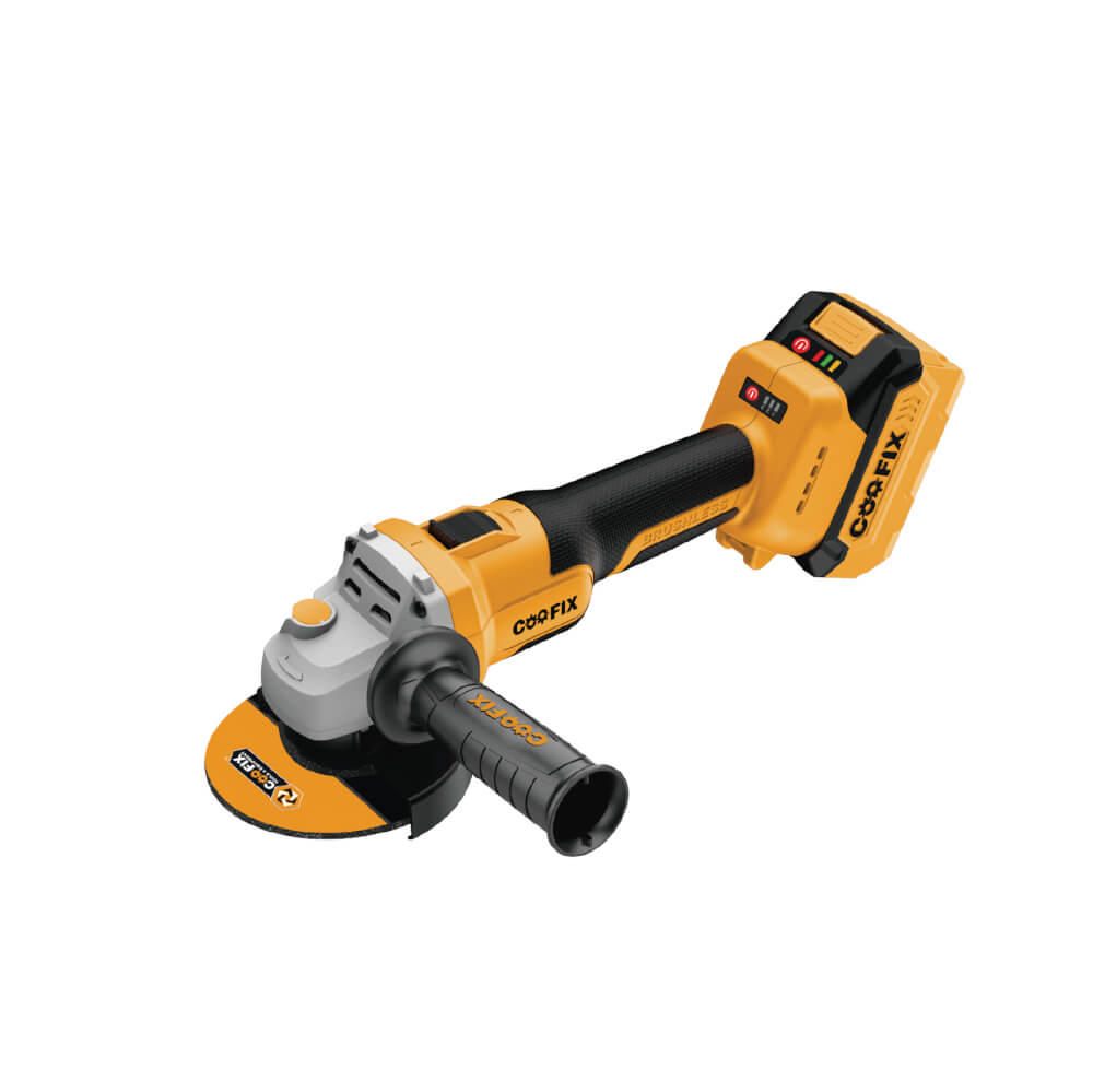 เครื่องเจียรไร้สาย (พร้อมแบตเตอรี่) COOFIX รุ่น CF-CAG004 4 นิ้ว แบตเตอรี่ 4.0AH